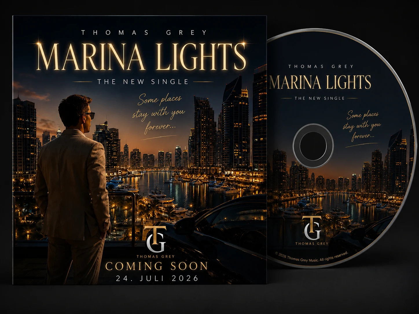 Marina Lights Cover und CD